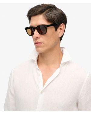 Superdry & Co Retro Square Sunglasses - Black