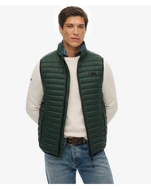 Superdry & Co Fuji Lite Padded Gilet - Green