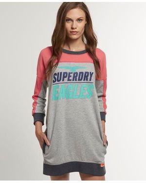 Superdry Eagles Pocket Dress Marl - Gray