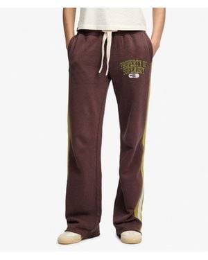 Superdry Cult Hockey joggingbroek - Rood