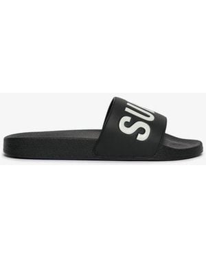 Superdry & Co Pool Sliders - Black