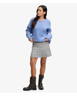 Superdry Uperdry Vintage Check Kirt - Blue