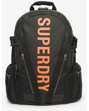 Superdry Mountain Tarp Rugzak Met Print - Zwart