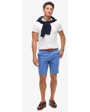 Superdry Vintage International Chino Shorts - Blue