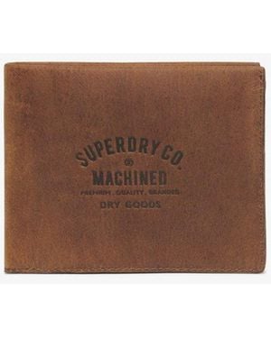 Superdry Leather Goods Wallet - Brown