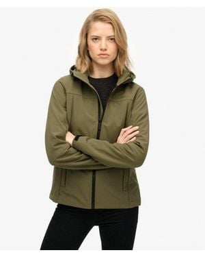 Superdry Hooded Classic Trekker Jacket - Green