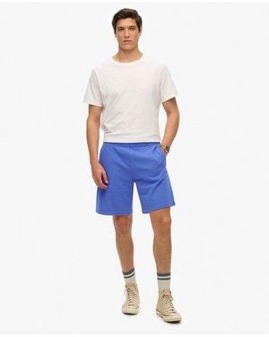 Superdry Essential Logo Jersey Shorts - Blue