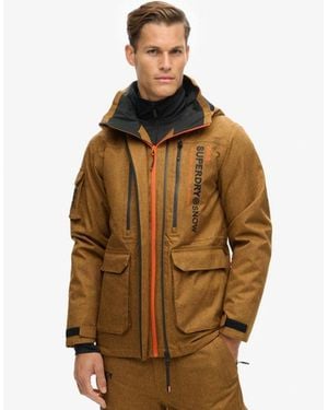 Superdry & Co Ski Peak Rescue Jacket - Brown