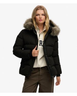 Superdry & Co Everest Classic Puffer Jacket - Black