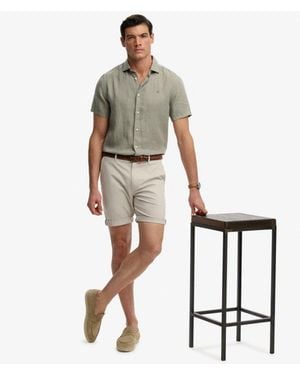 Superdry & Co Premium Regular Chino Shorts - White