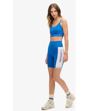 Superdry Active Lifestyle Cycle Short - Blue