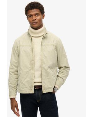 Superdry & Co Classic Harrington Jacket - Natural
