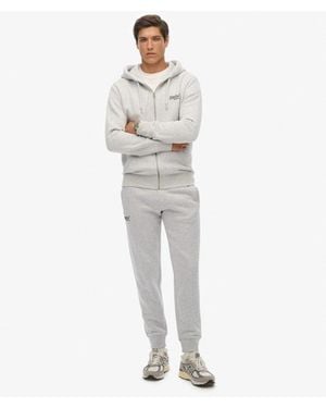 Superdry Vintage Logo Embroidered joggers - Grey