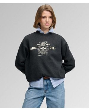 Superdry & Co Country Club Crew Sweatshirt - Black