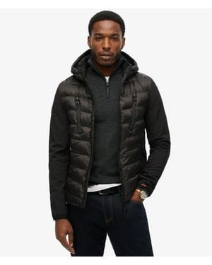 Superdry & Co Hooded Storm Softshell Jacket - Black