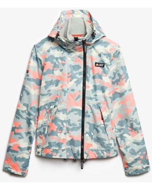 Superdry & Co Hooded Mountain Windbreaker Jacket - Blue
