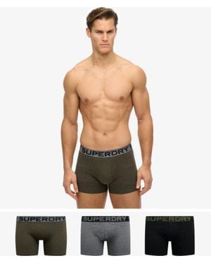 Superdry Boxer Triple Pack - Green