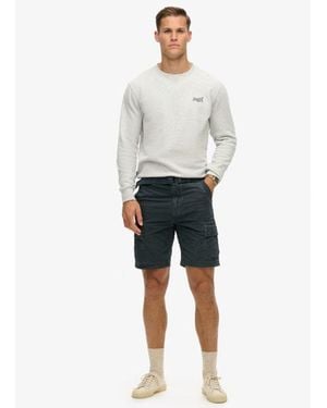 Superdry Classic Heavy Cargo Shorts - White