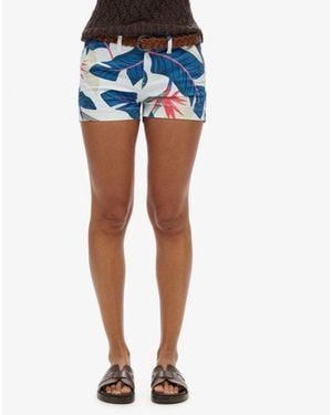 Superdry & Co Chino Hot Shorts - Blue