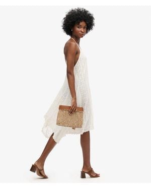 Superdry All Lace Sleeveless Midi Dress - Natural