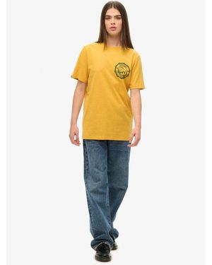 Superdry Oversized Outdoor Graphic T-shirt - Blue