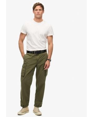 Superdry & Co Parachute Light Cargo Pants - Green