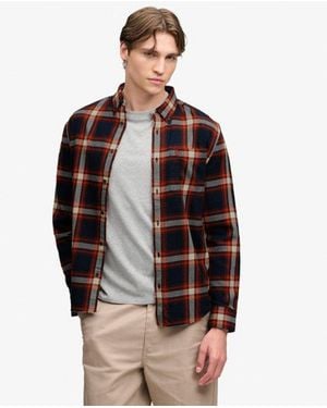 Superdry & Co Long Sleeve Cotton Lumberjack Shirt - Black