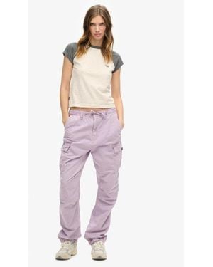 Superdry Low Rise Para Cargo Trousers - Multicolour