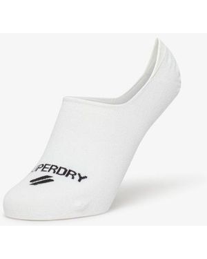 Superdry & Co Coolmax No-show Socks - White