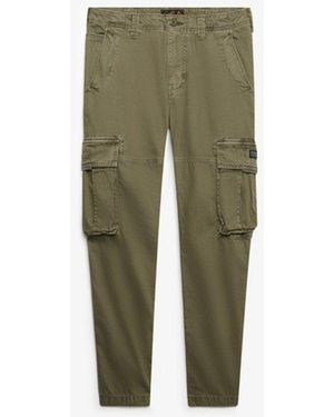 Superdry Core Cargo Trousers Size: 30/32 - Green