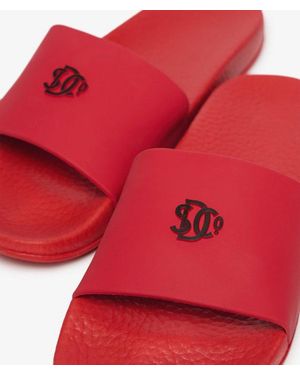 Superdry & Co . Pool Sliders - Red