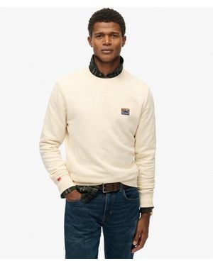 Superdry Great Outdoors Embroidered Sweatshirt - Natural