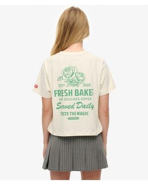 Superdry Roadside Trade Relaxed T-shirt - Green