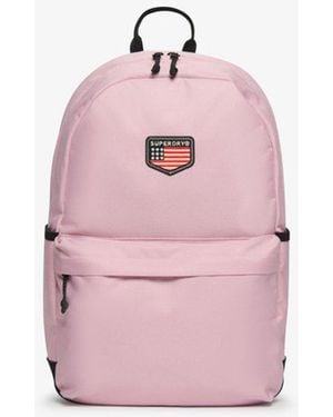 Superdry & Co Classic Patch Montana Backpack - Pink