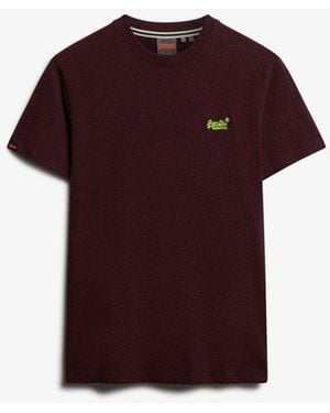 Superdry & Co Essential Logo T-shirt - Red