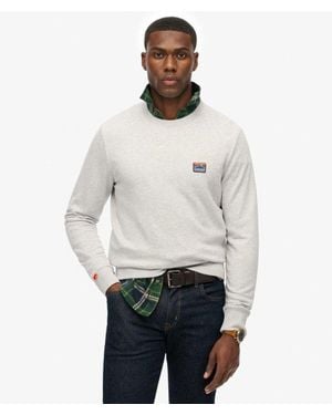 Superdry Great Outdoors Embroidered Sweatshirt - White