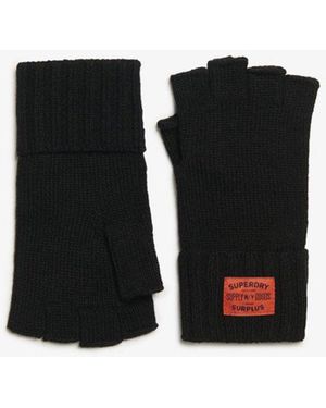 Superdry Workwear Knitted Gloves - Black