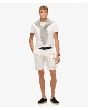 Superdry Parachute Light Shorts - White