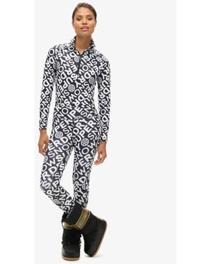 Superdry & Co Ski Base Layer leggings - White