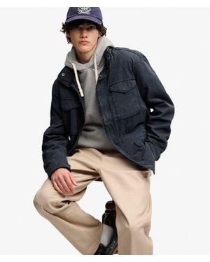 Superdry & Co Cotton M65 Jacket - Blue