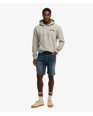 Superdry & Co Vintage Straight Shorts - Blue