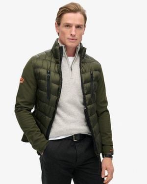 Superdry & Co Storm Softshell Hybrid Jacket - Green