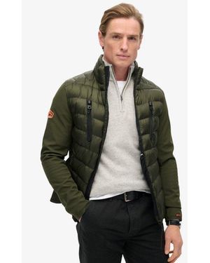 Superdry & Co Storm Softshell Hybrid Jacket - Green