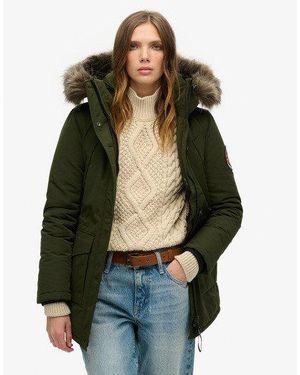 Superdry parka sale best sale