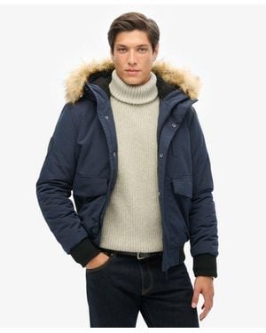 Superdry & Co Everest Bomber Jacket - Blue
