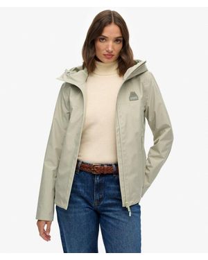 Superdry & Co Waterproof Jacket - Natural
