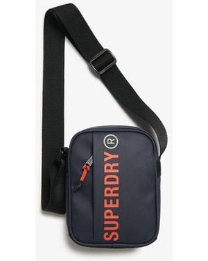 Superdry & Co Tarp Cross Body Bag - Black