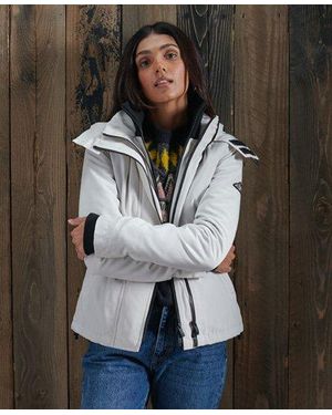 Superdry Ottoman Arctic Sd-Windcheater Jacket - Natural