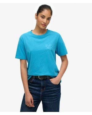 Superdry Neon T-shirt - Blue