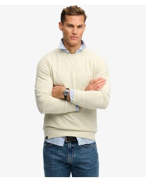 Superdry Classic Essential Sweatshirt - Natural